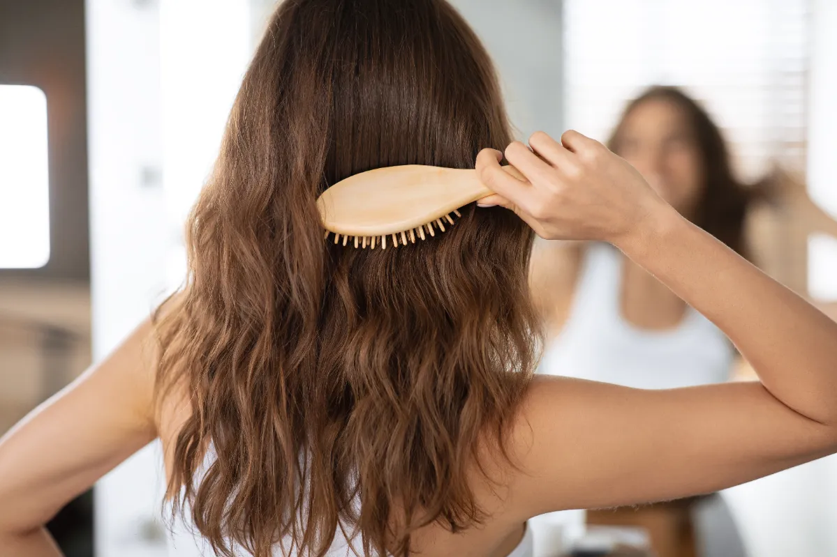 Support thicker-looking hair